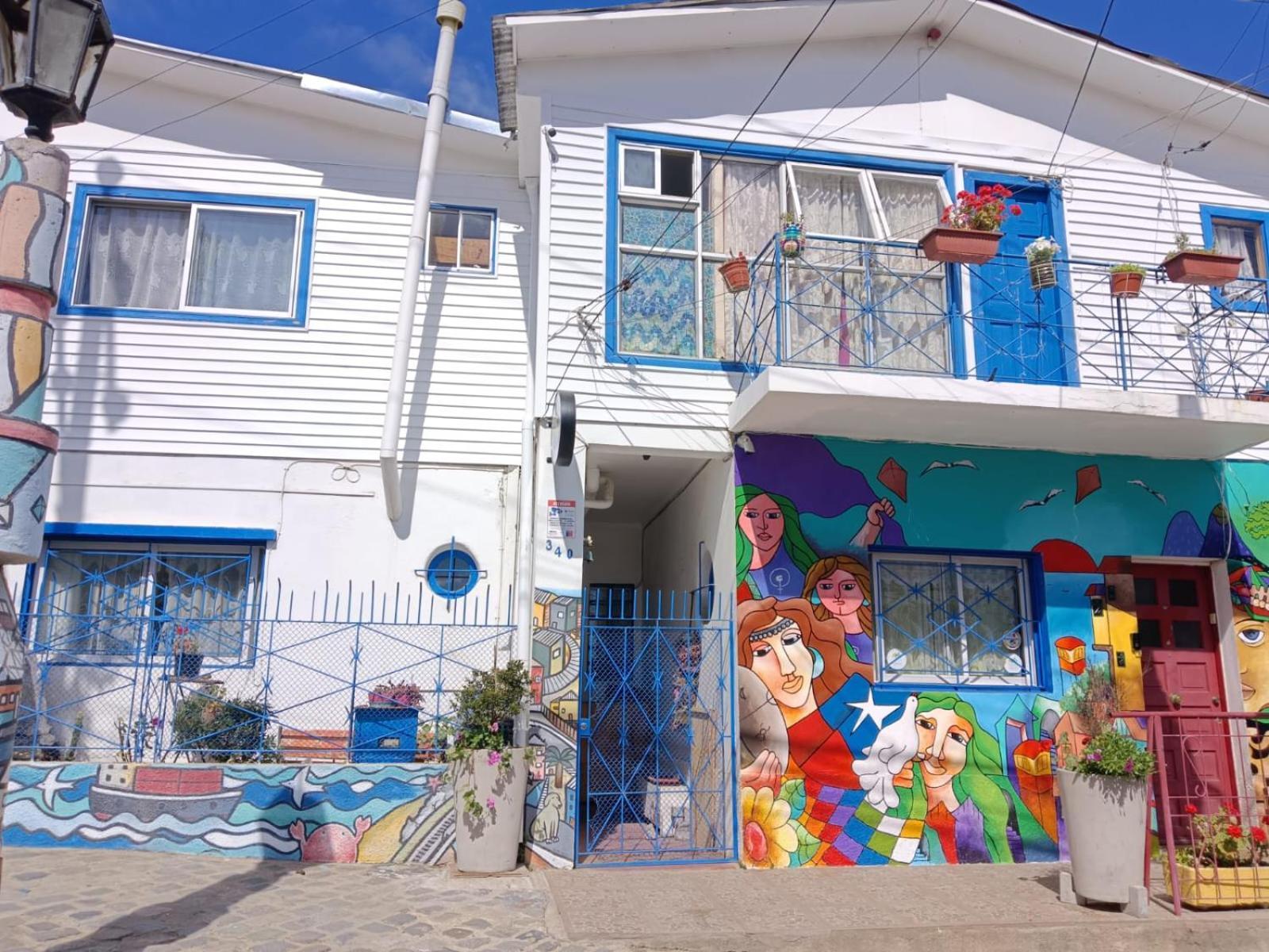 Hostal Destino Bellavista Valparaíso Exterior foto