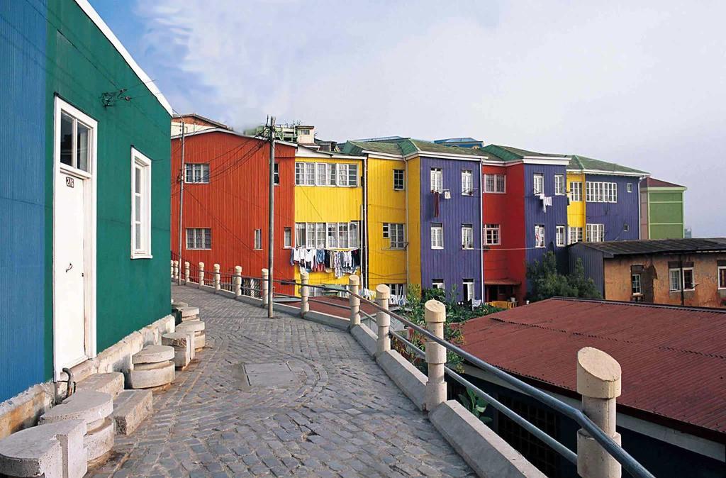 Hostal Destino Bellavista Valparaíso Exterior foto